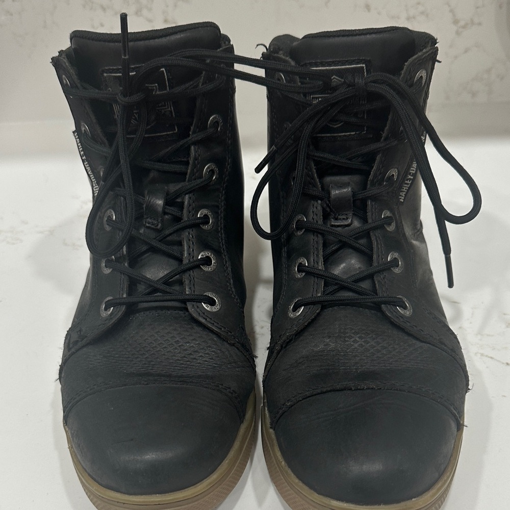 Harley-Davidson Men's Breman Motorcycle Sneaker Boots Size 9M